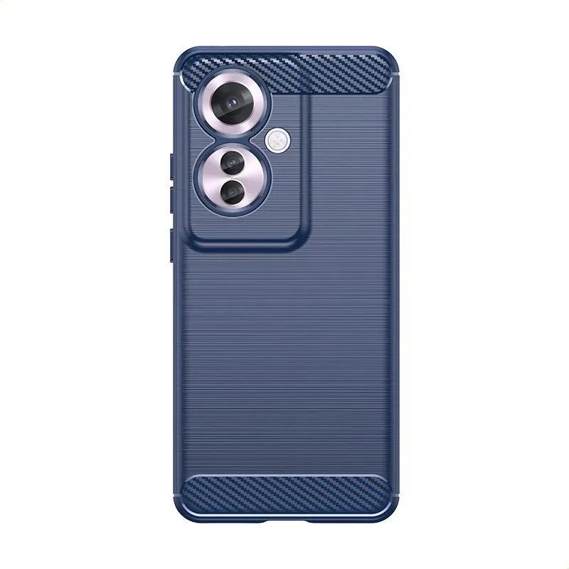 Phone Case For Oppo F25 Pro 5g ,flexible Tpu Fiber Protective Cover For Oppo F25 Pro 5g