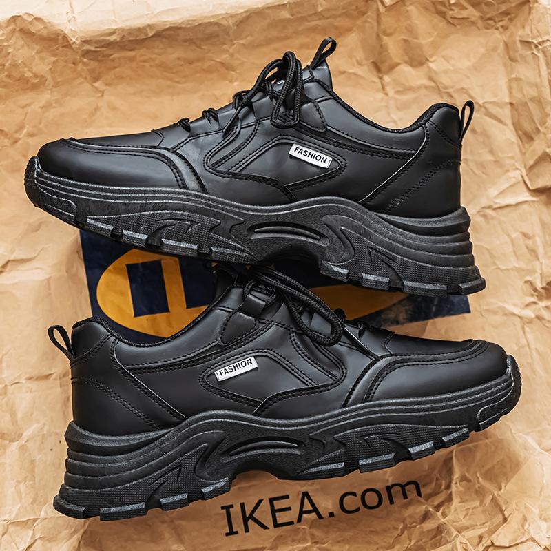 Autumn New Breathable Little White Shoes Men's Trend Versatile Platform Sports Shoes Casual Running Men