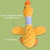 Stuffed Duck Dog Toy for Aggressive Chewers Soft Plush Duck Toy with Squeaker Crinkle Paper Puppy Chew Toy for Interactive Play And Boredom Relief