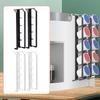 2 Pieces Sticky Coffee Pod Holder Bar Accessories Side Mount Sturdy Space Saving Capsule Rack