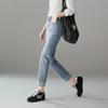 SOFSIL Women's High-Waist Cropped Jeans