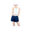 New MLB New York Yankees Casual Shorts Women's Marine Blue 3FSMB0223-50NYL