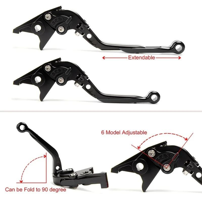 2026 For Kawasaki Z900 2017-2026  Z 900 Motorcycle Accessories Brake Clutch Lever Adjustable Folding Extendable