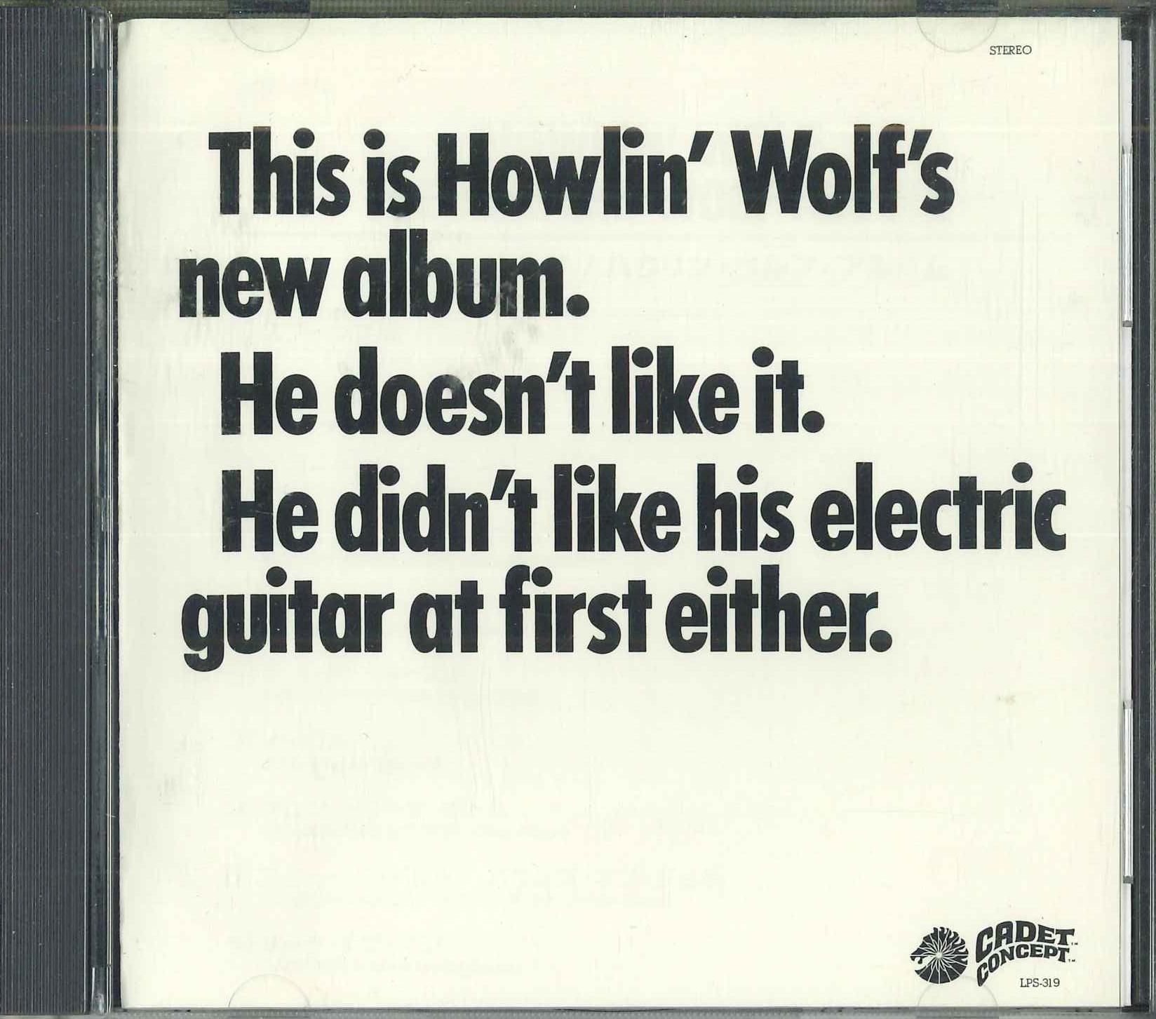 

CD HOWLIN WOLF - Howlin Wolf Album UICY75960 UNIVERSAL 2013 Japan Blues Used