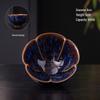Creative Ceramic Petal Tea Cup - Perfect for Personal Kung Fu Tea Tasting