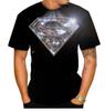 Summer Fashion Cool Superhero 3D Printed Men's T-Shirt Neutral Casual Retro Short Sleeve