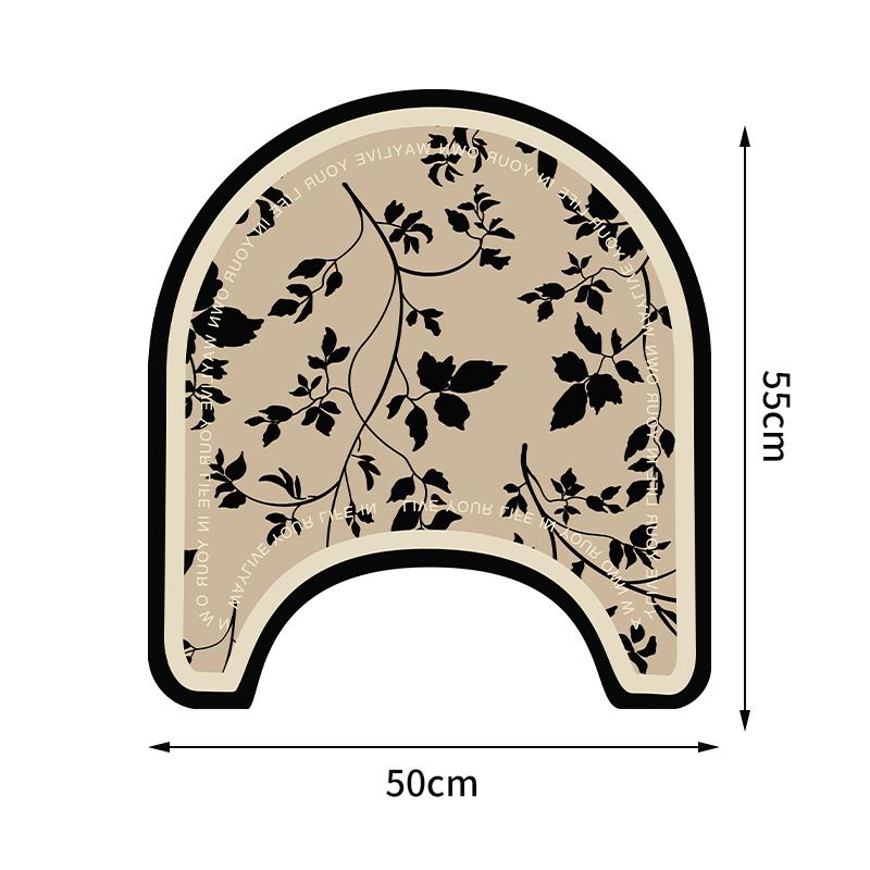 Bathroom Non-slip Mat Super Absorbing Floor Mat Doormat for Bathroom Kitchen Floor Mat Decoration Home Carpet Room Decor