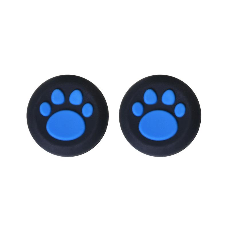 

Smart 1pcs Cartoon Silicone Thumb Stick Grip for PS4 AVE синій