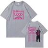 2026 Ed Loop World Tour Merch Tshirt Unisex Unisex Oversized Oneck Short Sleeve Streetwear Hip Hop Fans Gift Male Clothing