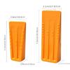 2pcs Tree Felling Wedges 5/7.5inch Chainsaw Wedges Spiked Reinforced Felling Wedge Tree Cutting Equipment For Safe Tree Cutting