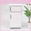 Enchanting White Birch Miniature Kitchen Refrigerator For 112 Dollhouse Decor