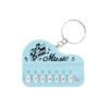 Mini Handheld Luminous Electronic Piano Keychain for Kids