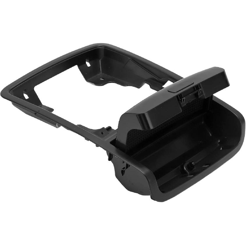 Qiilu Overhead Console Glasses Holder, Black Overhead Console Glasses Holder Fit Roof Console Sunglasses Case for MK6 B7