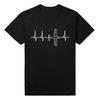 NG Airplane Shirt  Heartbeat T-Shirt Flying Gift Tee Funny Tee Shirts Newest Fashion Tops Summer Cool T-Shirt