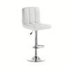 Height Swivel Bar Stools Adjustable PU Leather Height Chair Swivel Bar Chair Dining Chair Office Chair Single Chair for Bar