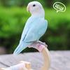 Bite-resistant Rocking Parakeet Toy Wooden Bird Rocking Stand Parrot Perch Stand  Cage Accessory