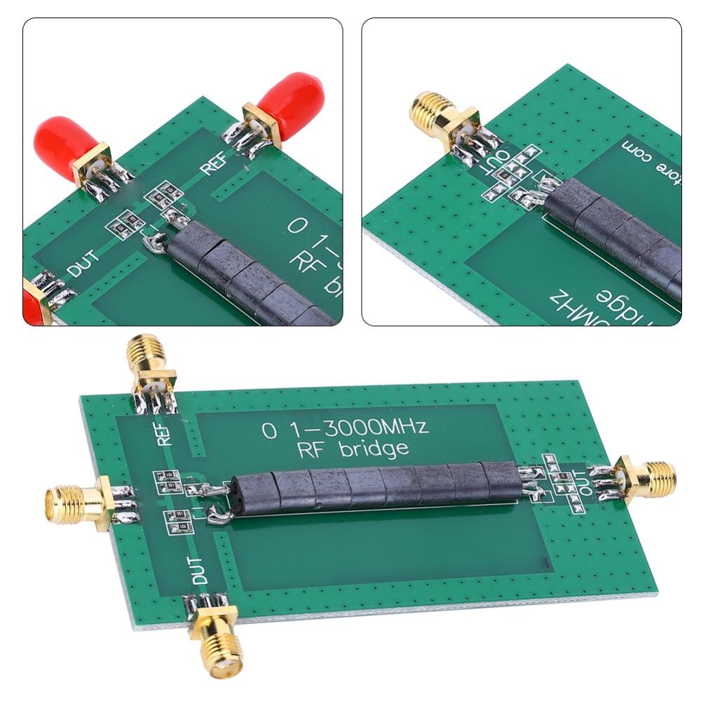 SWR Measurement 0.1-3000MHz RF Board SWR Bridge SMA Connector Bridge Board RF Module Antenna Testing