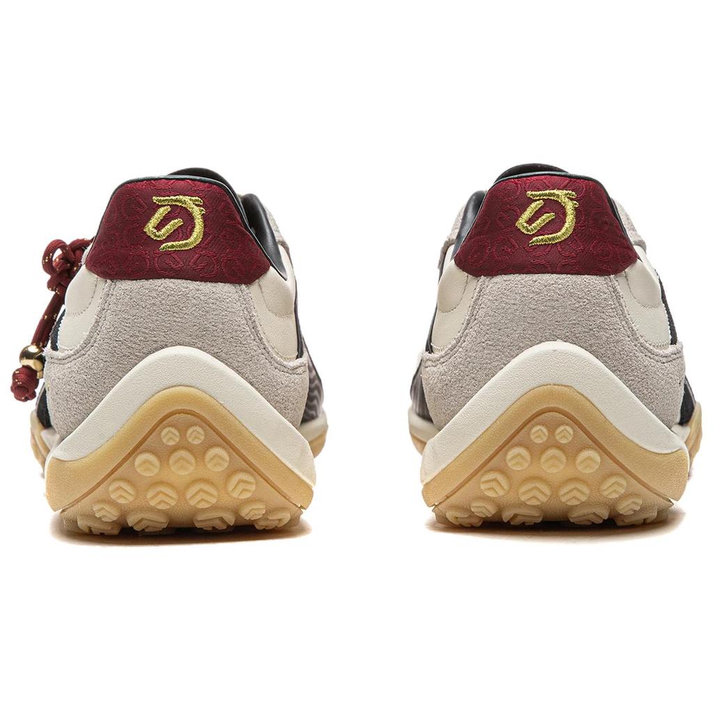 Li-Ning Heart Flow Vielseitig Einfach Langlebig Leicht Niedrig geschnitten Freizeitschuhe Unisex Freizeitschuhe Hellgrau AGCW002-1