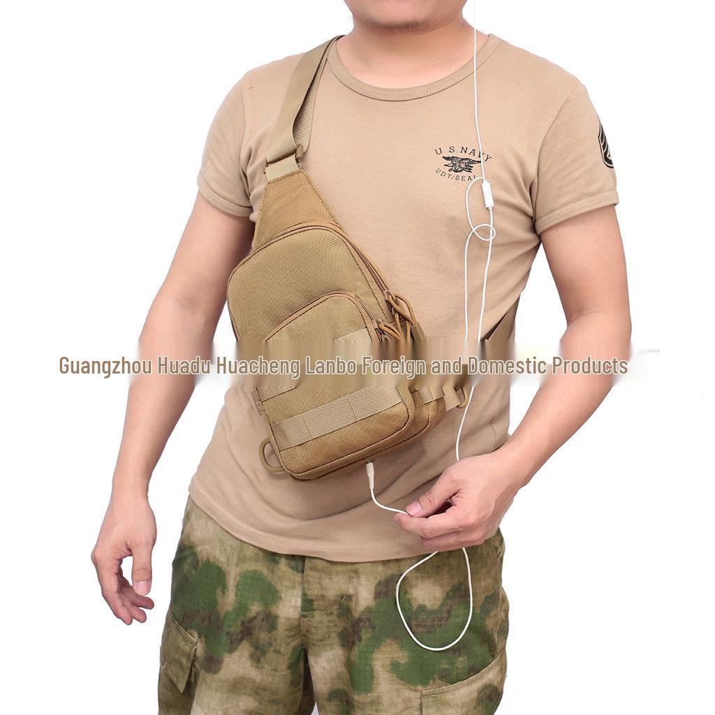 Geantă Tip Sling Camuflaj Tactică pentru Exterior, Ciclism și Alpinism
