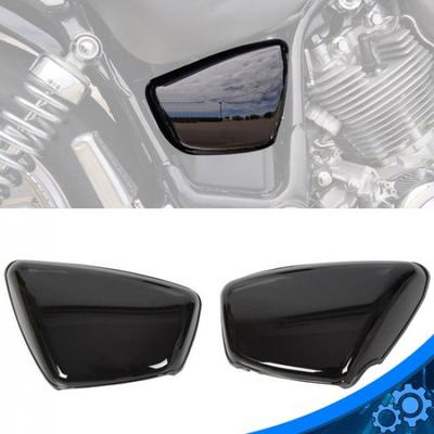Linke rechte Seitenwand Batterieabdeckung für Yamaha Virago 700 XV1100 XV750 XV700