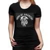 Sons Of Anarchy Samcro Whiskey TShirt for Women Crew Neck Streetwear T Shirts Womens Tees Short Summer Clothes Tops