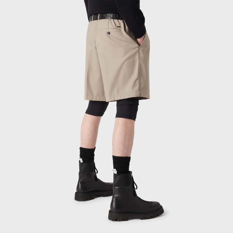 EMPORIO ARMANI SS23 Casual Shorts Men's Khaki 3R1PC1-1NRBZ-0144