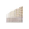 Premium 13pcs Hss Hexagonal Shank Drill Bit Set Featuring High-quality Steel Construction