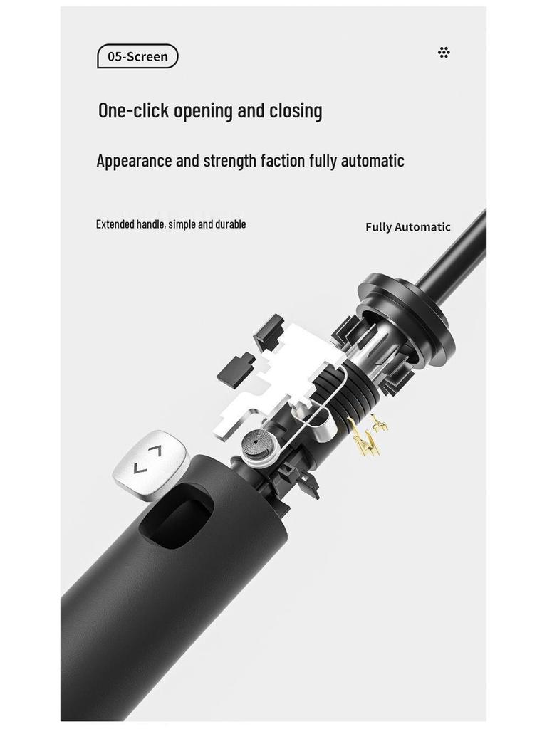 Reinforced E-bike & Scooter Enlarged Sunshade Umbrella