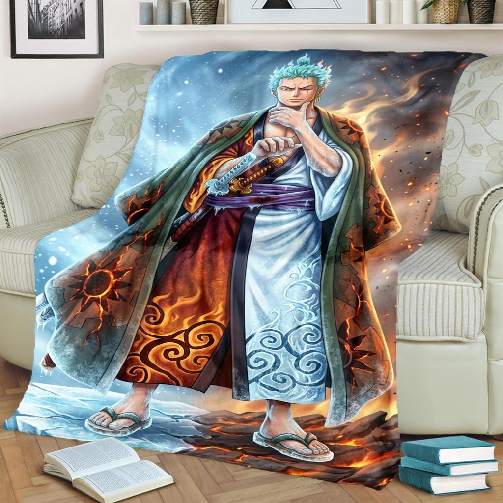Comfortable "ONE PIECE" Printed Blanket Flannel Material for Sofa, Bed, Bedroom, Chair, Picnic, Travel