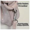 Korean Ins Wrinkled Cloud Bag PU Leather Polka Dot Shoulder Bag Stylish Crossbody Bag Women Use