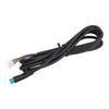 Cable de Alimentación de Repuesto para Patinete Eléctrico para Conexión de Patinete MI5 Cable de Datos 68.11in de Longitud