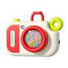 Montessori Musical Baby Car Key Plaything Camera Bus Shape Interactive Baby Rattle 0 3 6 9 12 18 Months Young Boys Girls Teething Rattle Plaything