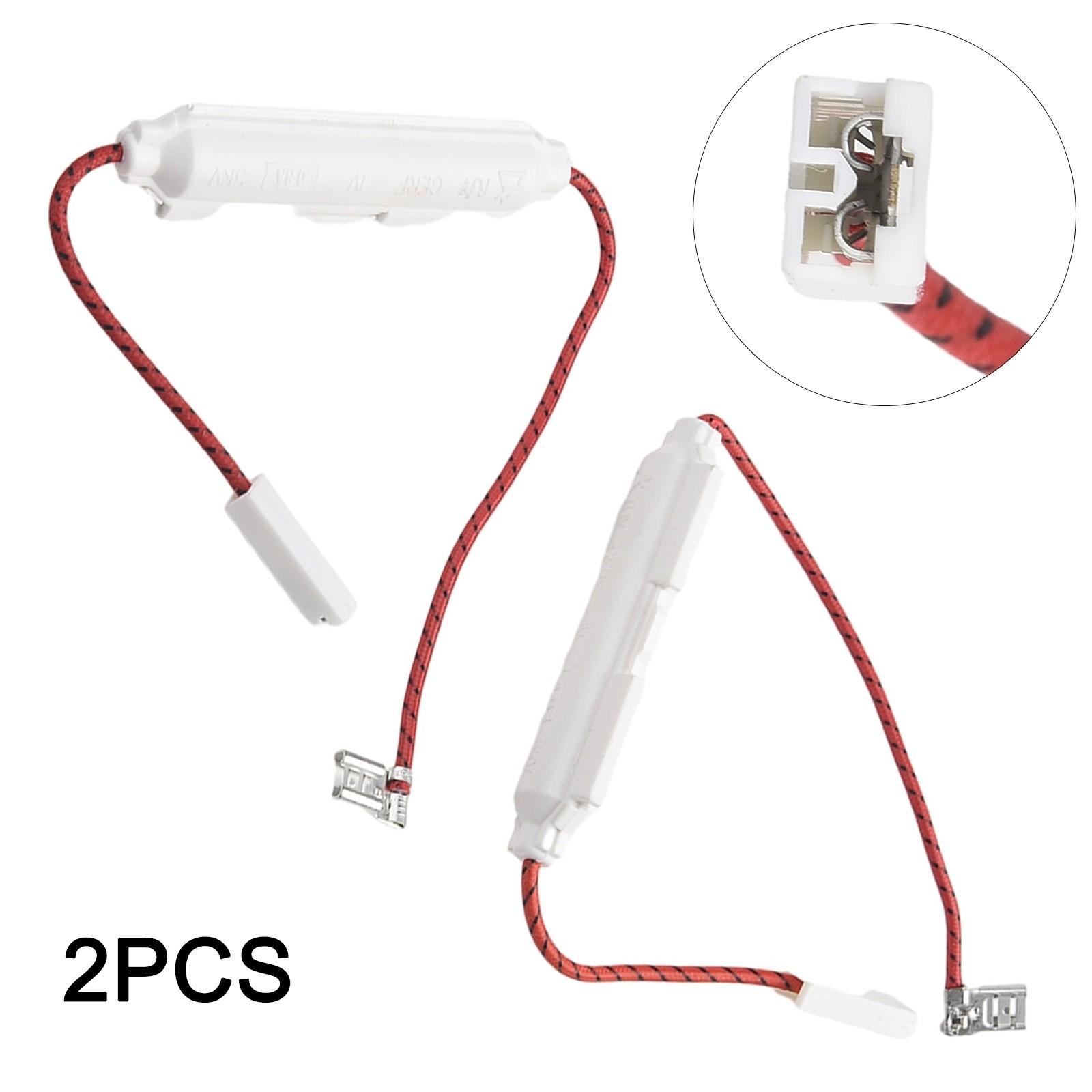 

2x Microwave Oven High Voltage Fuses Fuse Holder 5KV 0.8A for Most Brand