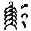2025 24pcs Pet Apparel Hangers Dog Clothing Hanging Rack Supplies (Black)_Dec