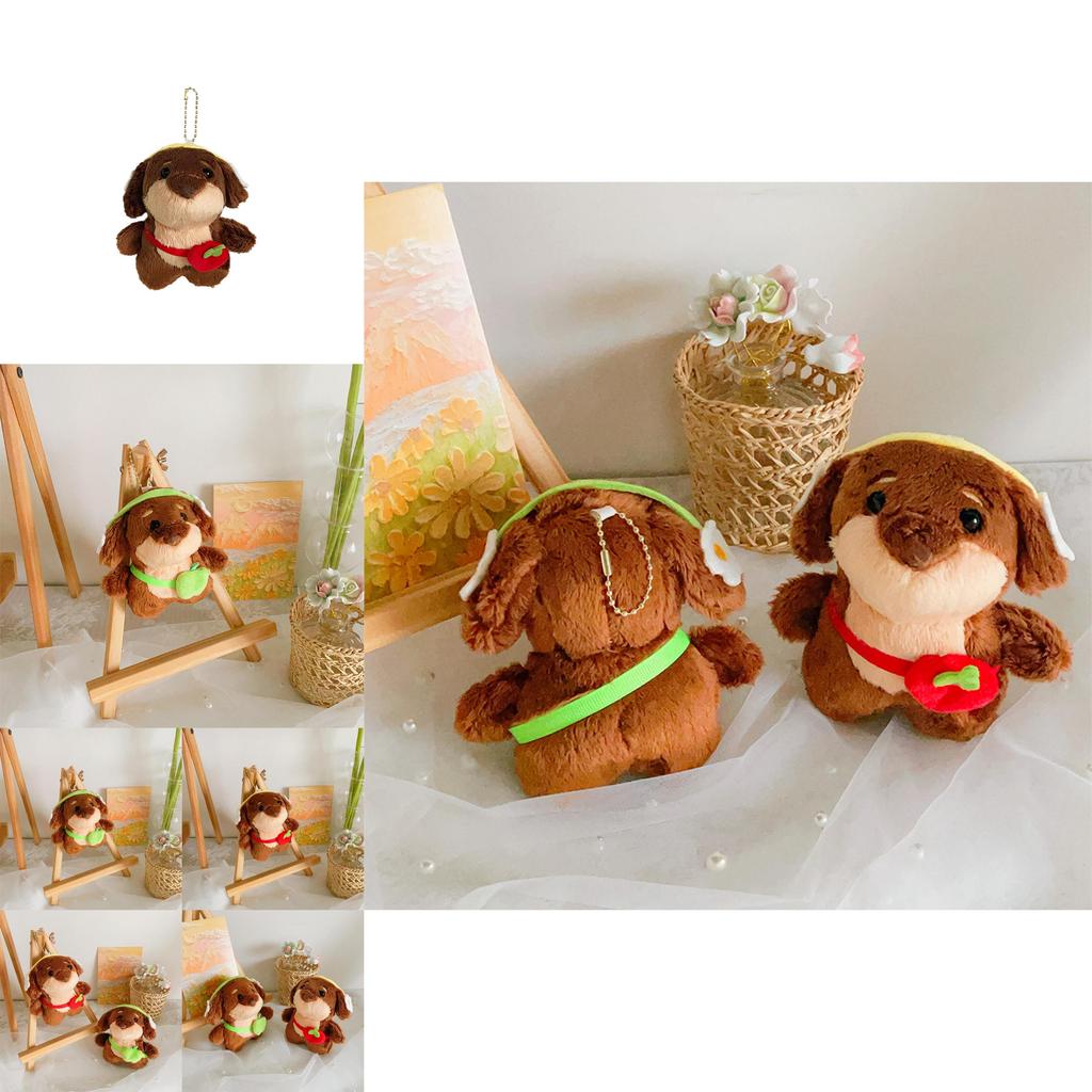 Animal Plush Keychain With Pp Cotton Filling For Students And Kids