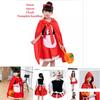 Adorable Little Red Riding Hood Costume For Girls Halloween Cosplay Party