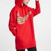 Nike Sportswear Hoodie Long Sleeve Sweatshirt Women Tops Red BV5984-600