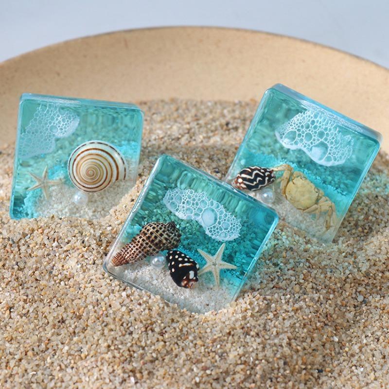 Creative Ocean Micro Landscape Scene Decoration Props Creative Crab Starfish Resin Crafts Decoration Ornaments Small Gifts