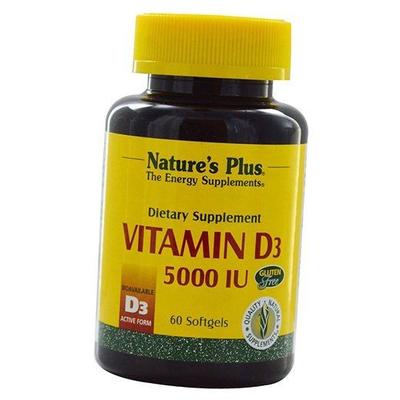 Vitamin D3, Vitamin D3 5000, 60gelcaps (36375066)