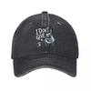 Dont Give A Donkey Mice Print Stylish Denim Hat Durable for All Seasons Hats Woman Baseball Cap For Men