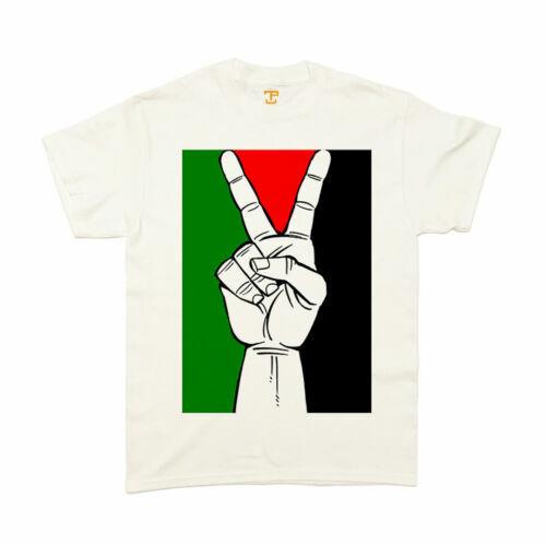 PEACE IN PALESTINE FREE PALESTINE Unisex T-shirt S разноцветный