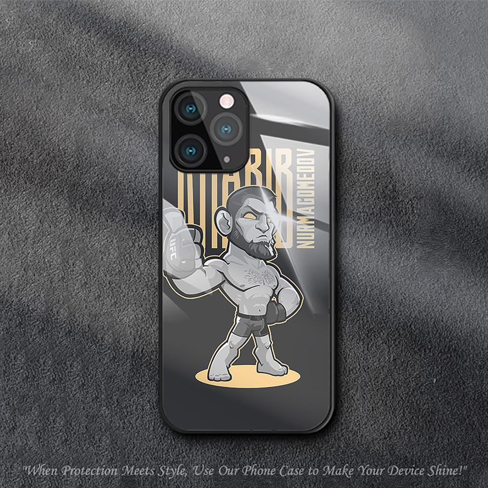 The Eagle Khabib Nurmagomedov Case For iPhone Samsung Galaxy Redmi Note S 17 16 15 14 13 20 24 25 54 Pro Max Ultra Fe Air Tempered Glass Cover