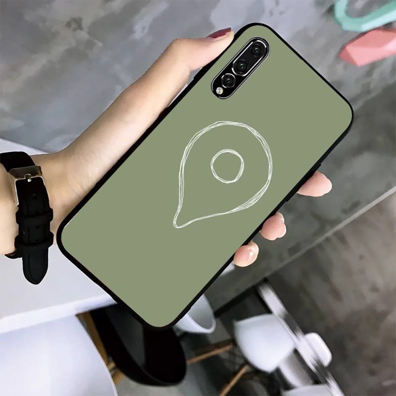 Simple Phone Case For Huawei G7 G8 P7 P8 P9 P10 P20 P30 Lite Mini Pro P Smart Plus Cove Fundas