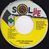 7inch Record TONY REBEL  Love One Another NONE Soljie Jamaica Reggae Ska  Dub Used