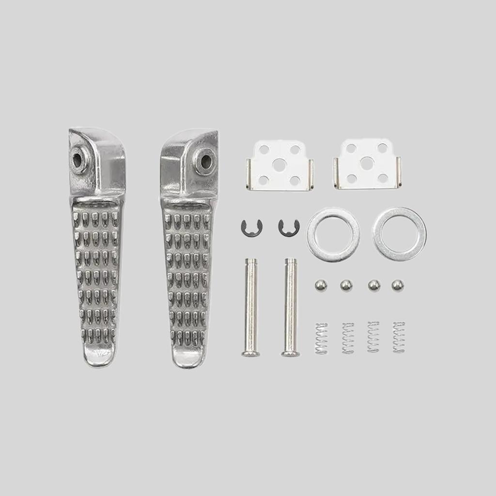 Motorcycle Rear Passenger Footrests Footpegs Brackets For Kawasaki Z900 2017-2024