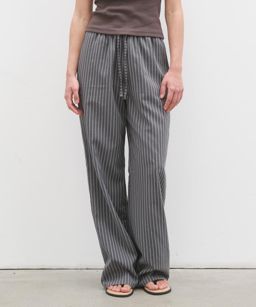 POSZER Urban Stripe Elastic Pants (Charcoal)
