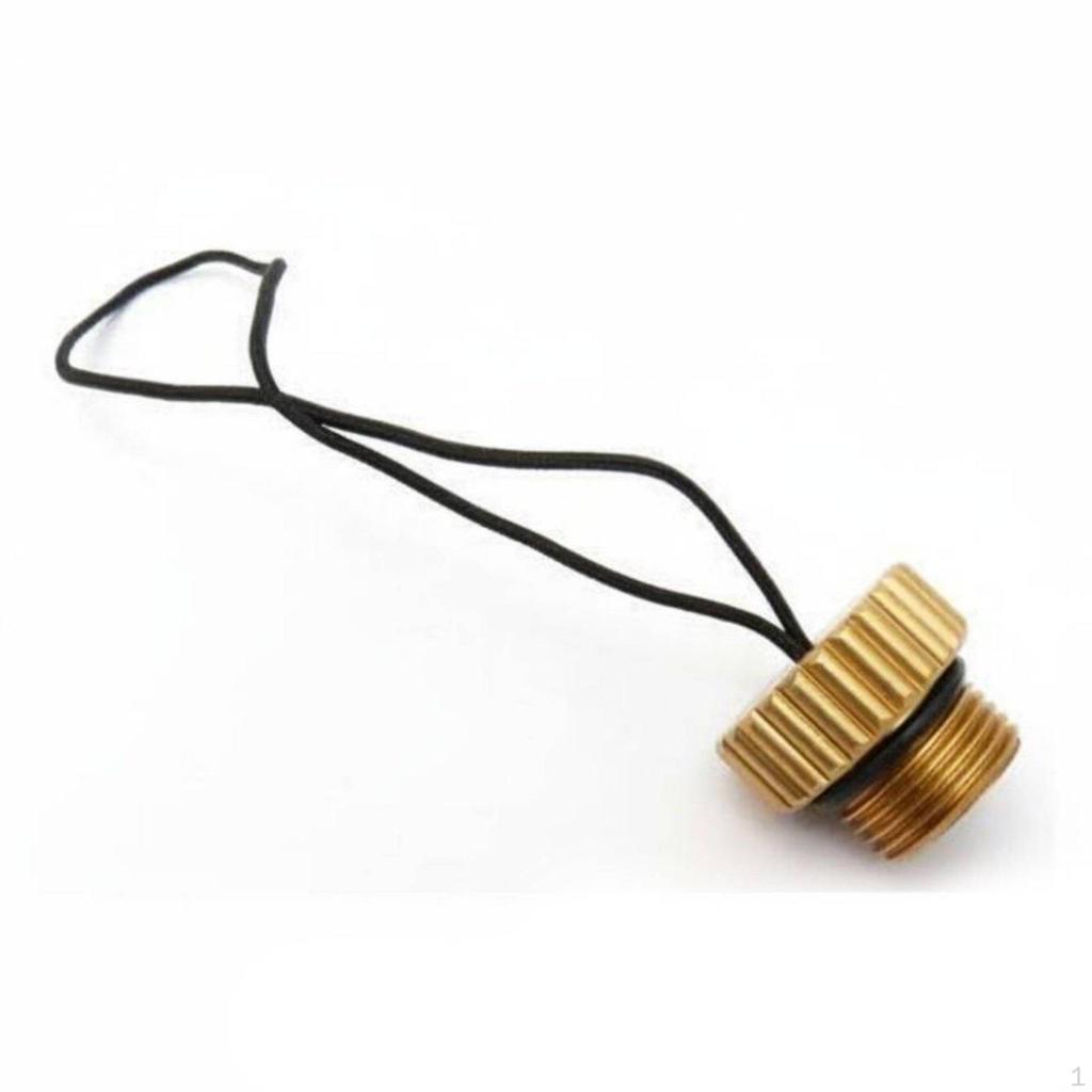 Scuba Tank Valve Dust Cap Dustproof Aluminum Cover Anodized Finish Diving Cylinder Thread