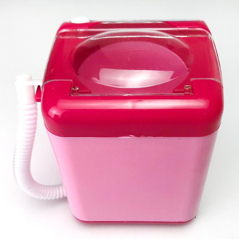 Mini Powder Puff Child Sponge Electric Washing Plastic Makeup Tools Cleaning Machine Cleanser Dry And Wet Dual Use Powder