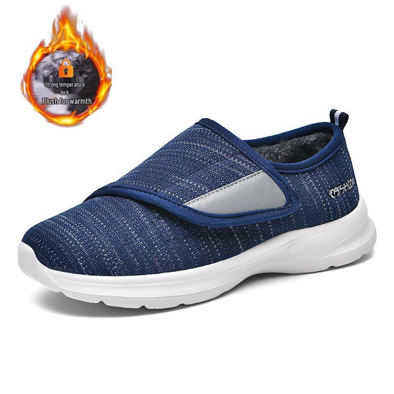 

Autumn 47 Large Size Wide Fit Soft Sole Walking Shoes for Middle-Aged & Elderly, Unisex 42