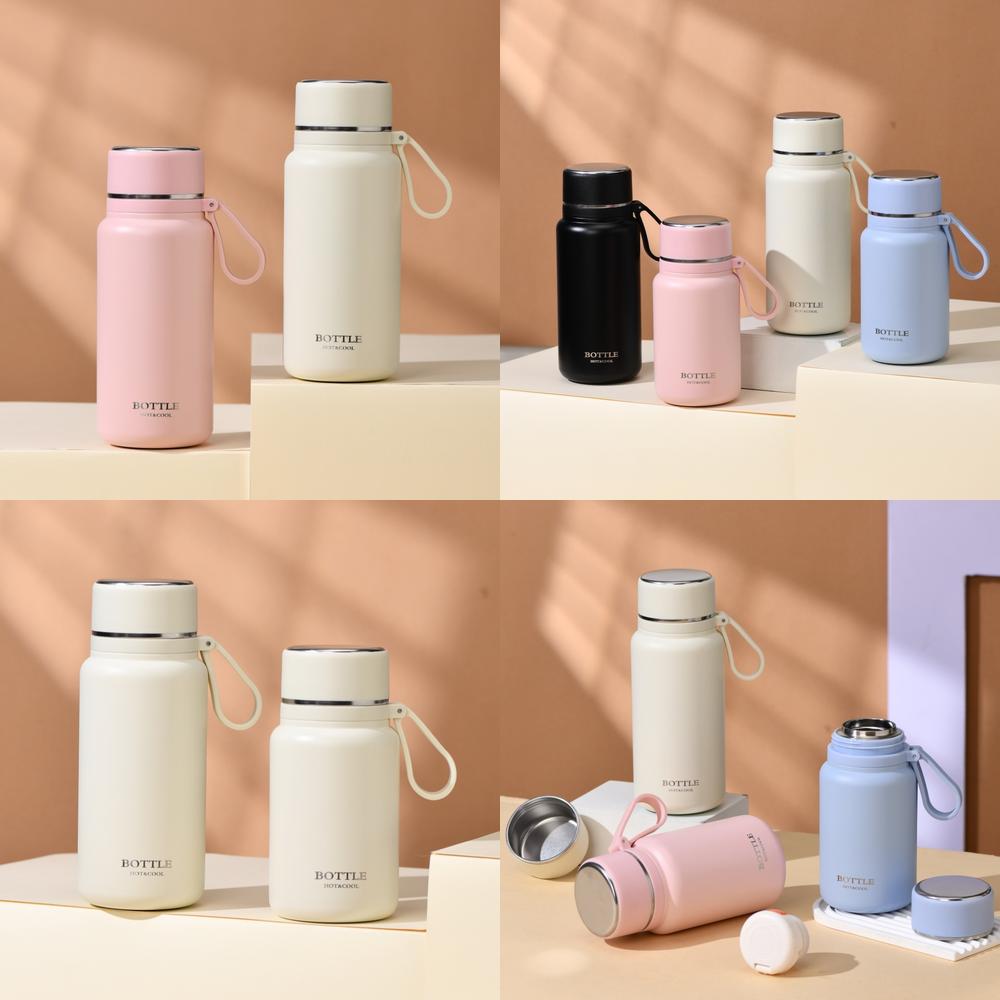 650/850ml Multi-Color 304 Stainless Steel Vacuum Bottle, Insulated Jug with Handle for Office & Outdoor
